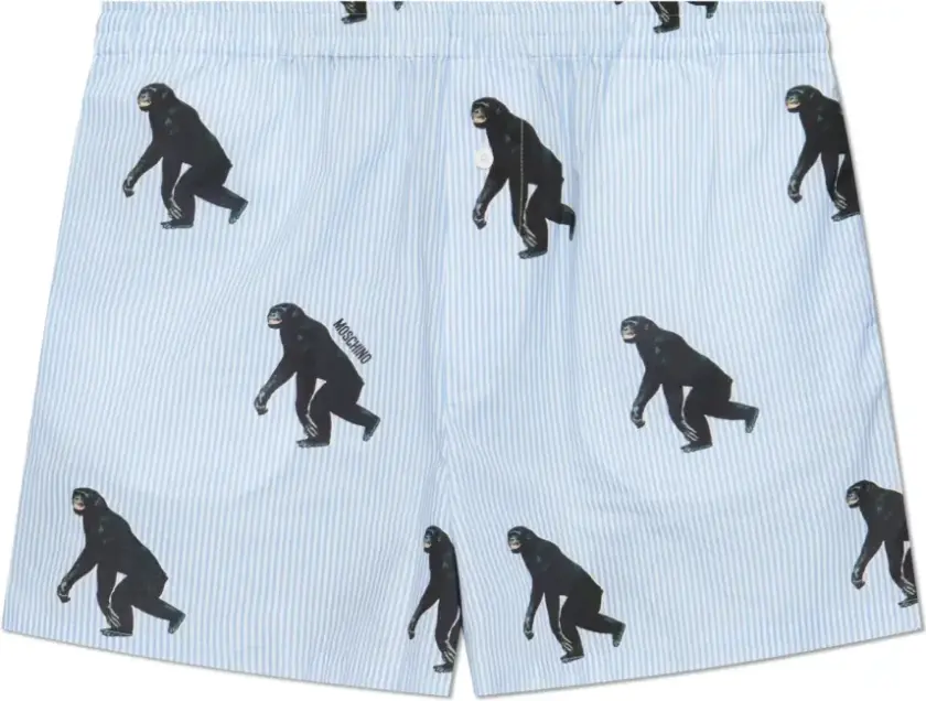 Herre, Shorts, Blå, XL