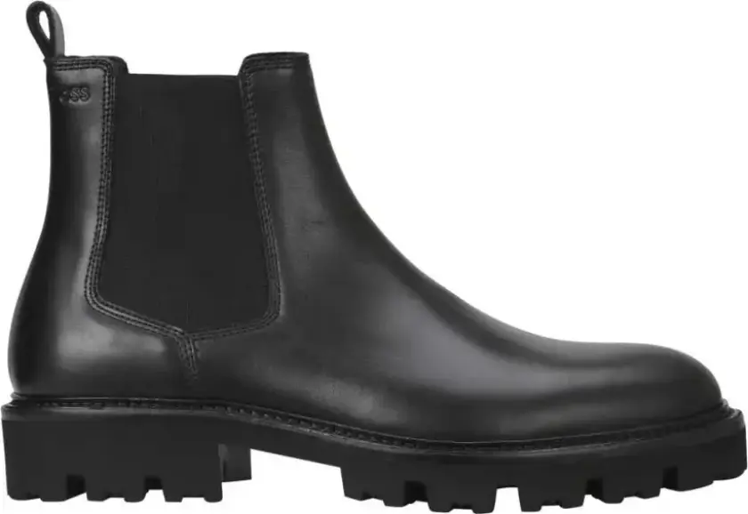 Herre, Sko, Svart, 44 EU