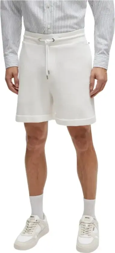 Herre, Shorts, Hvit, 3XL