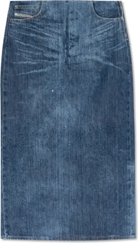 Dame, Skjørt, Blå, W30