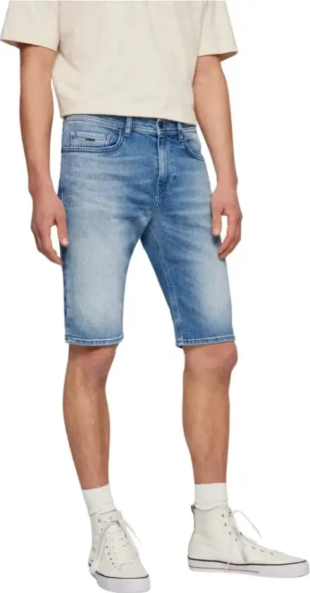 Herre, Shorts, Blå, W32