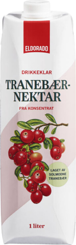 Tranebærnektar 1l