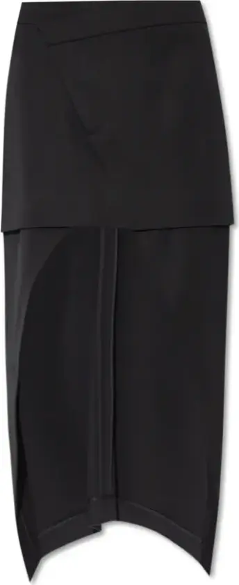 Alexander McQueen, Dame, Skjørt, Svart, 2XS