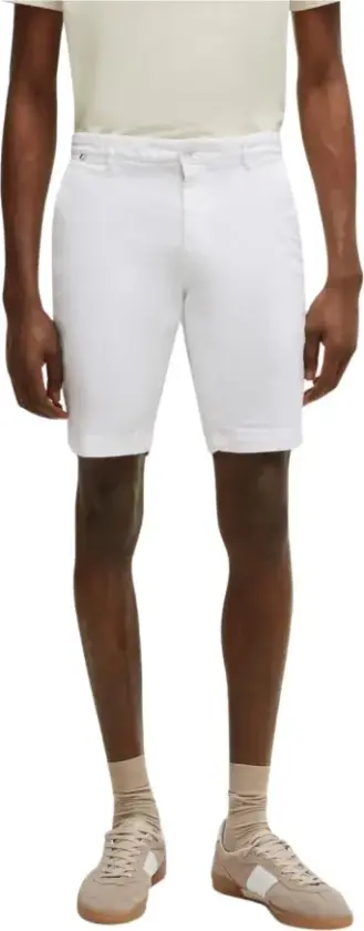 Herre, Shorts, Hvit, XL