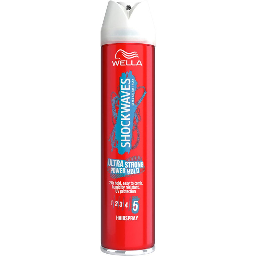 Wella Shockwaves Ultra Strong Hold Hair Spray 250 ml