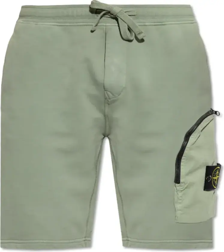 Herre, Shorts, Grønn, XL