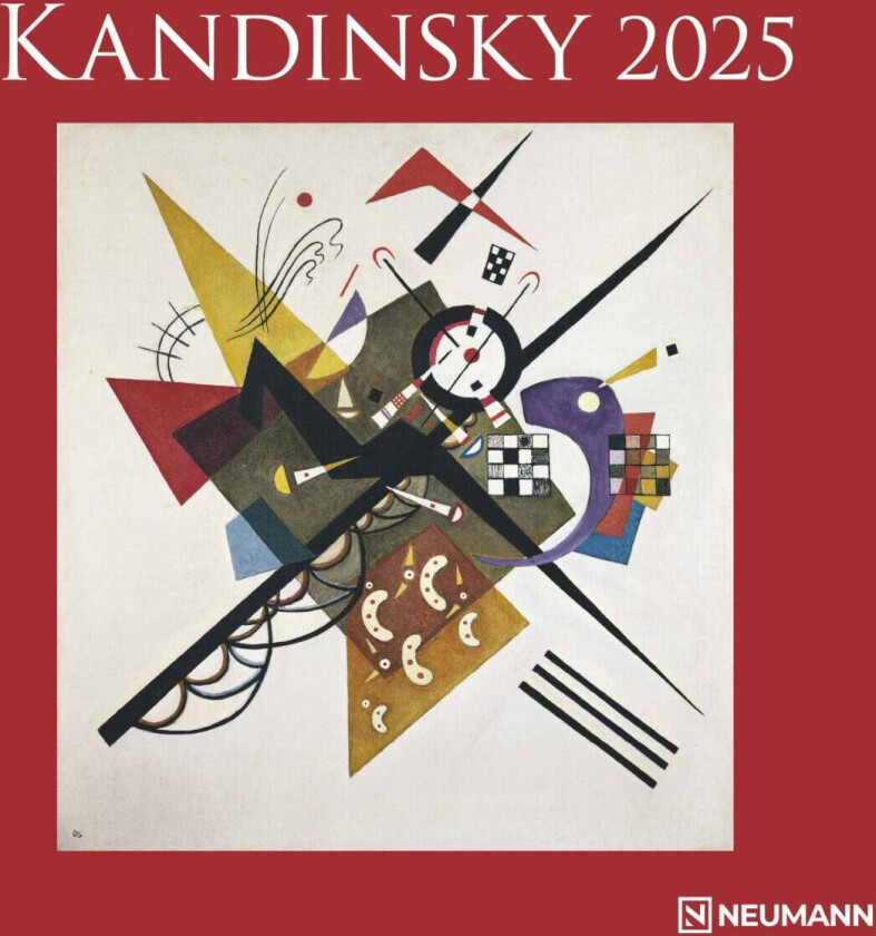 Kalender 2025 Kandinsky 30x30cm