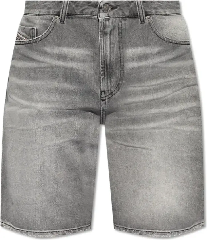 Herre, Shorts, Grå, W31