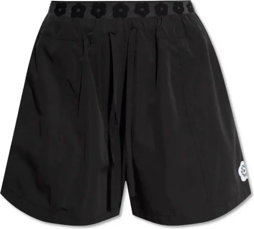 Dame, Shorts, Svart, L