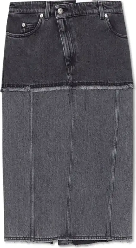 Alexander McQueen, Dame, Skjørt, Grå, S
