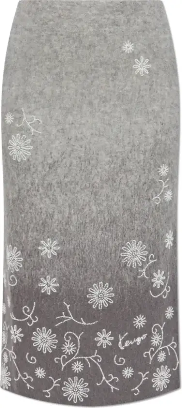 Dame, Skjørt, Grå, S