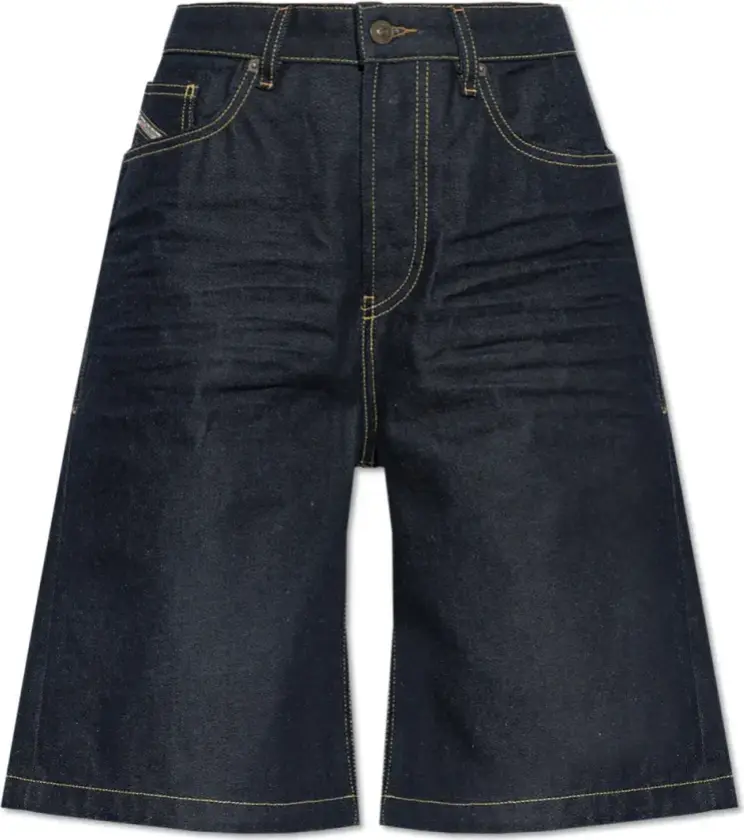 Dame, Shorts, Blå, W29