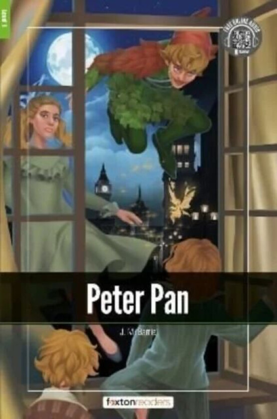 Peter Pan - Foxton Readers Level 1 (400 Headwords CEFR A1-A2) with free online AUDIO av Foxton Books