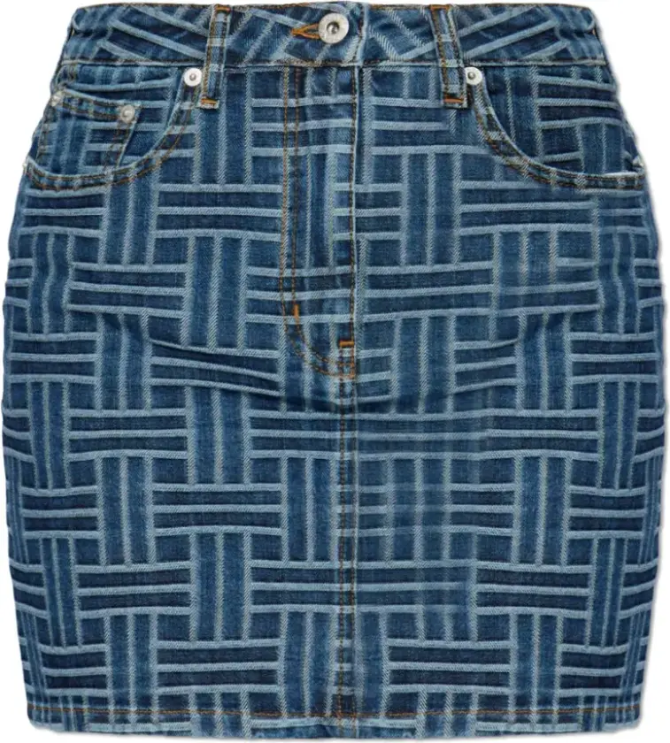 Dame, Skjørt, Blå, W26