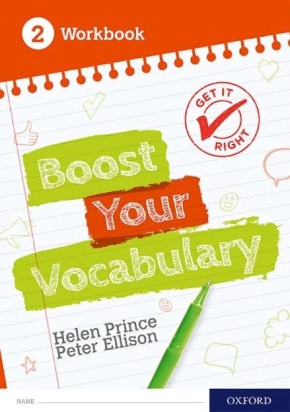 Get It Right: Boost Your Vocabulary Workbook 2 av Helen Prince