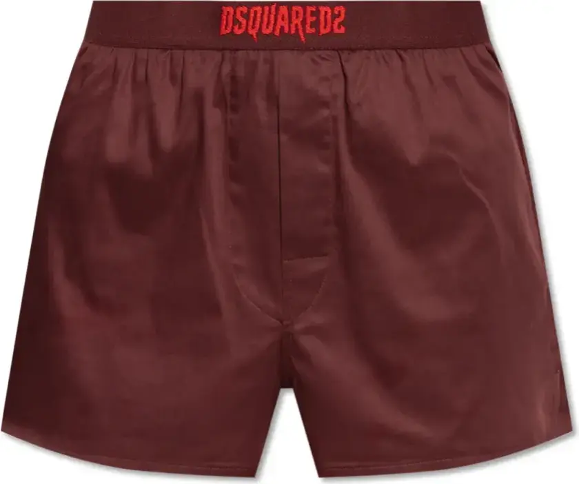 Dame, Shorts, Rød, L