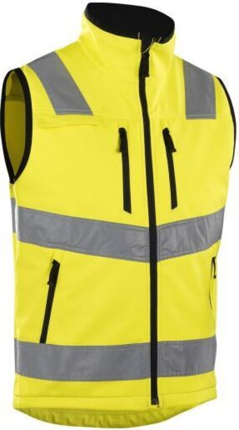 Blåkläder 304925173300XXL Synlighetsvest varselgul, softshell Str. XXL