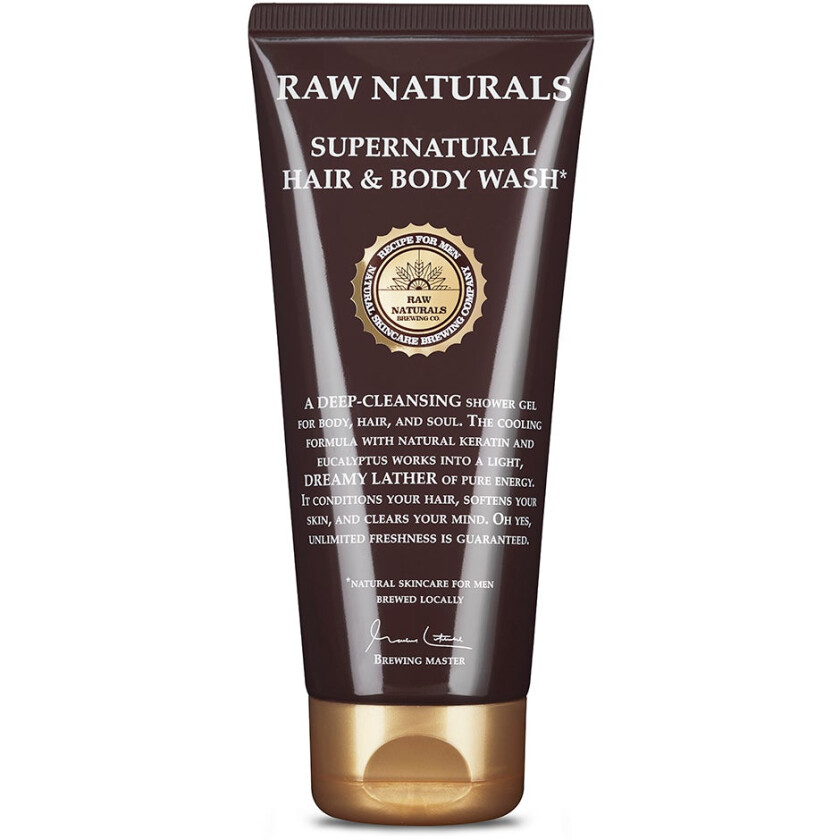 3 in 1 Supernatural Hair & Body Wash, 200 ml