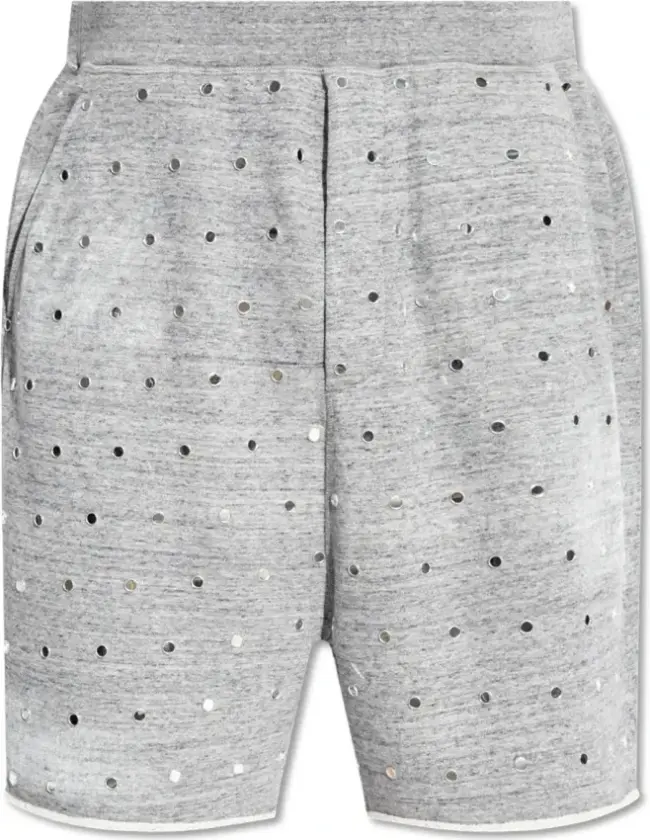 Herre, Shorts, Grå, L