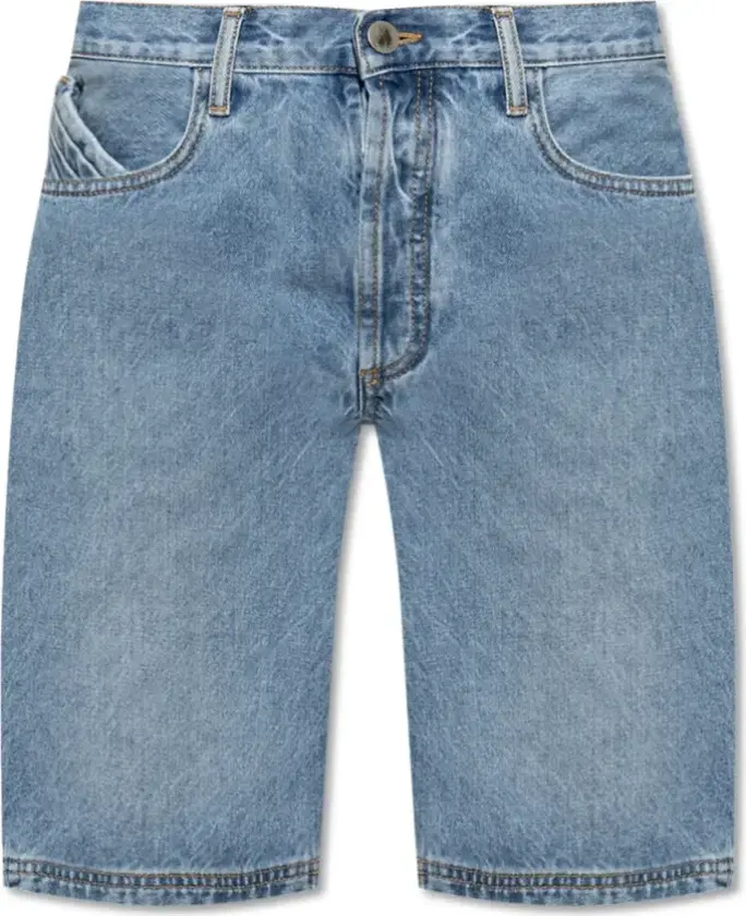 Dame, Shorts, Blå, W26