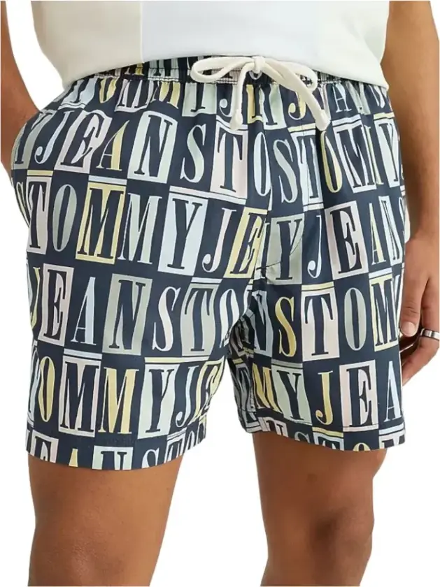 Herre, Shorts, Flerfarget, S