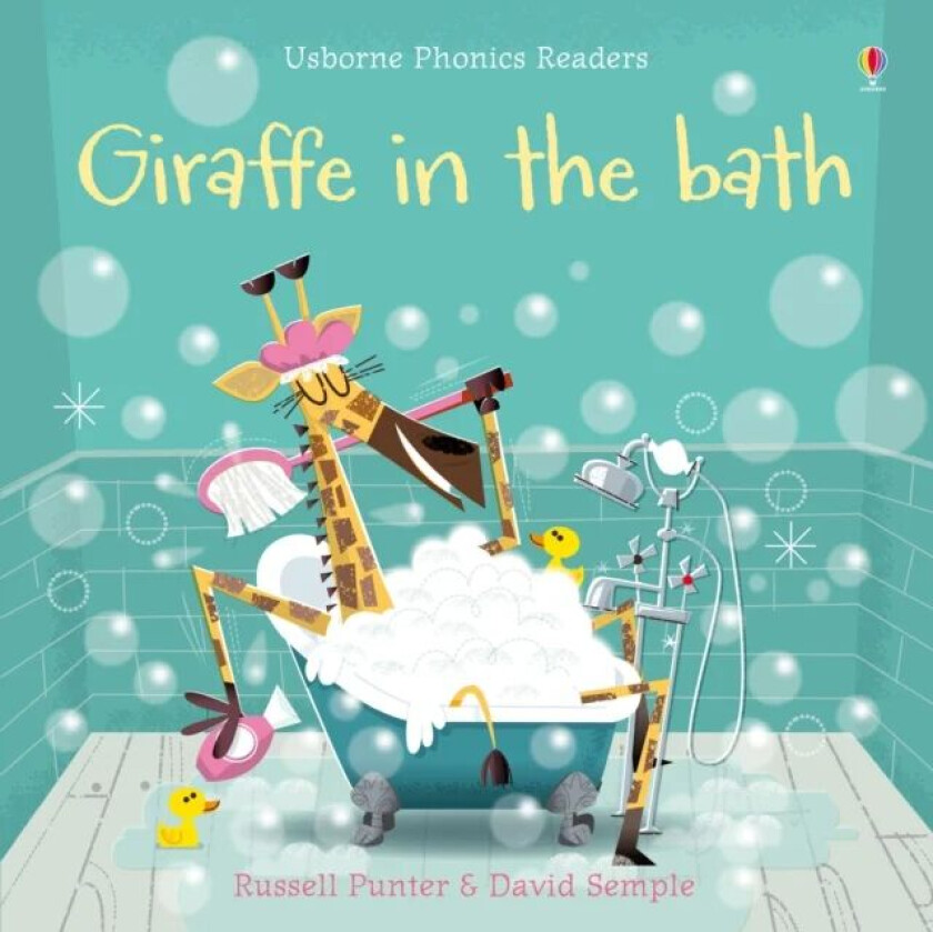 Giraffe in the Bath av Russell Punter