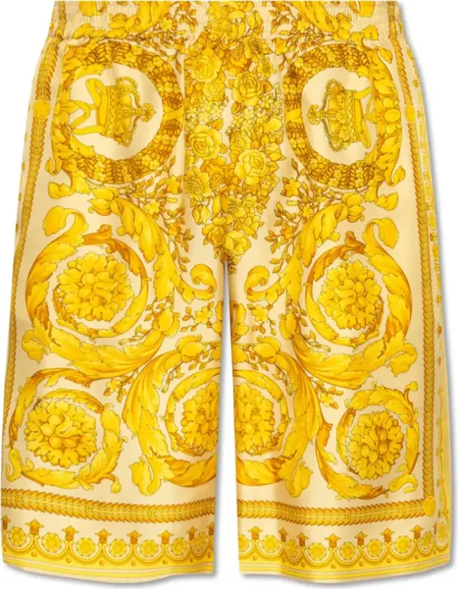 Herre, Shorts, Gul, L