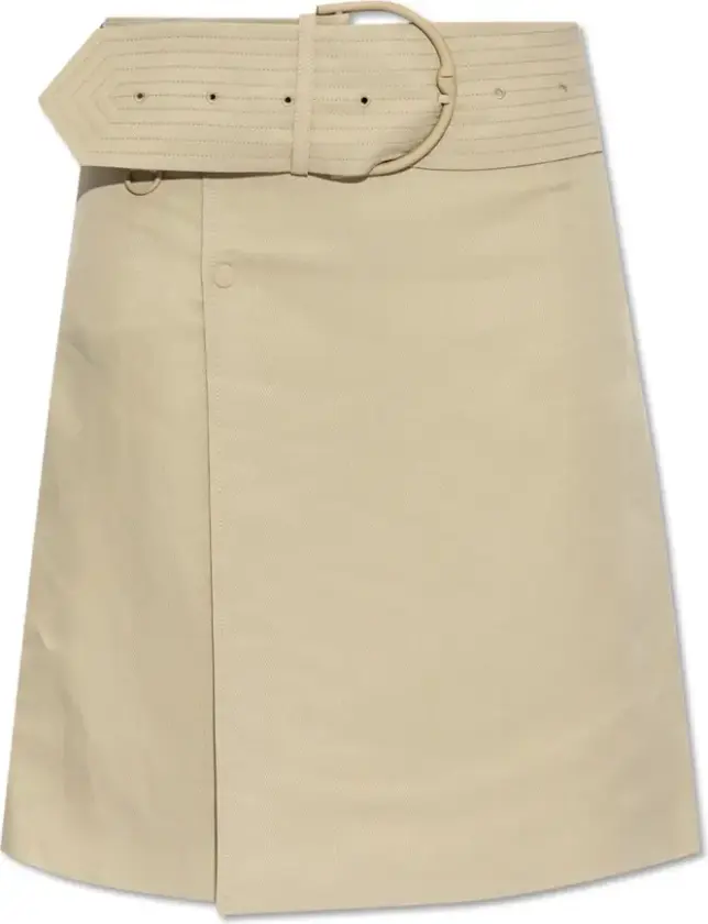 Dame, Skjørt, Beige, XS