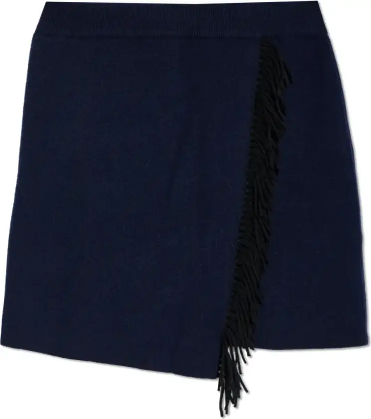 Dame, Skjørt, Blå, M