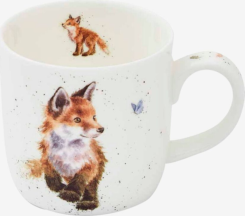 Krus Wrendale Designs Born to be Wild Fox 31 cl, Flerfarget