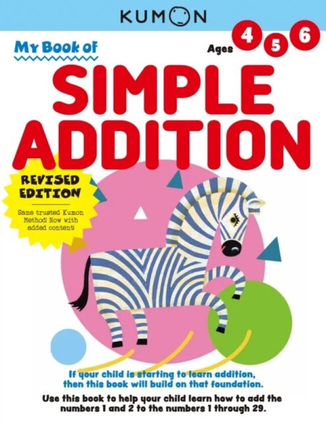 My Book of Simple Addition (Revised Edition) av Kumon Publishing