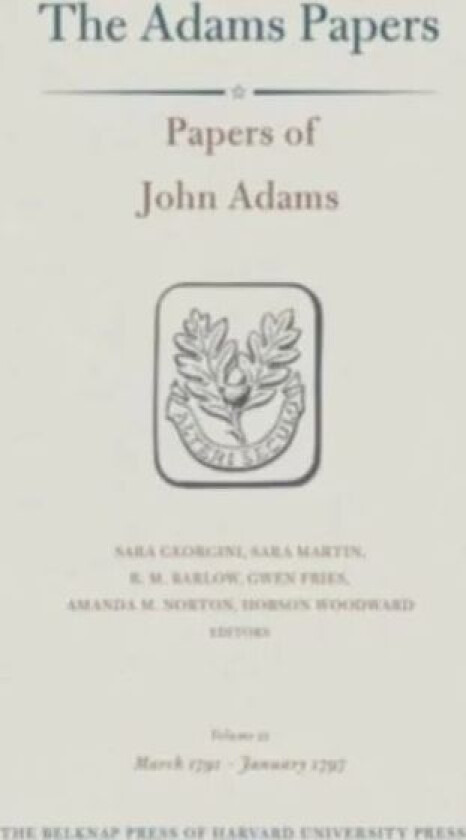 Papers of John Adams av John Adams