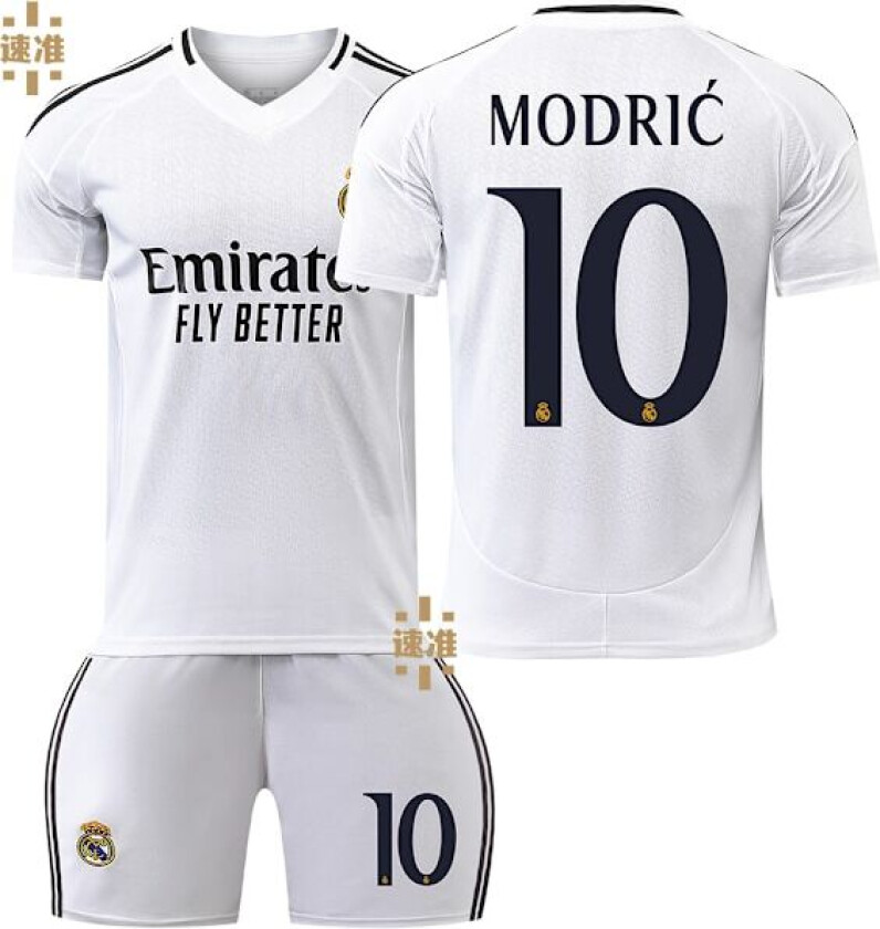 2425 Real Madrid Hjemmedrakt #10 Luka Modric Jersey 26 10 Modric