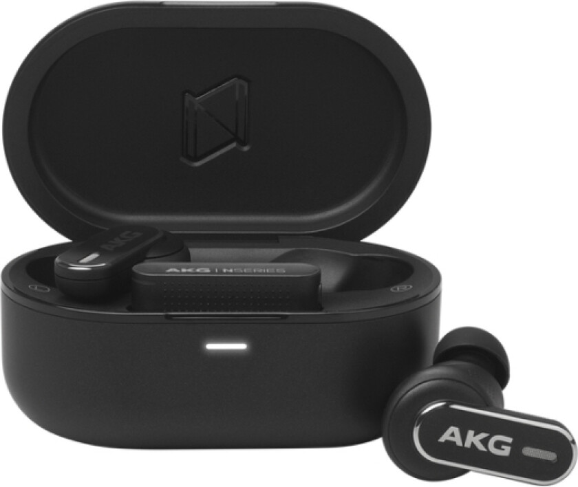 Akg N5 Hybrid In-Ear Hodetelefoner Med Aktiv Støyreduksjon, Svart