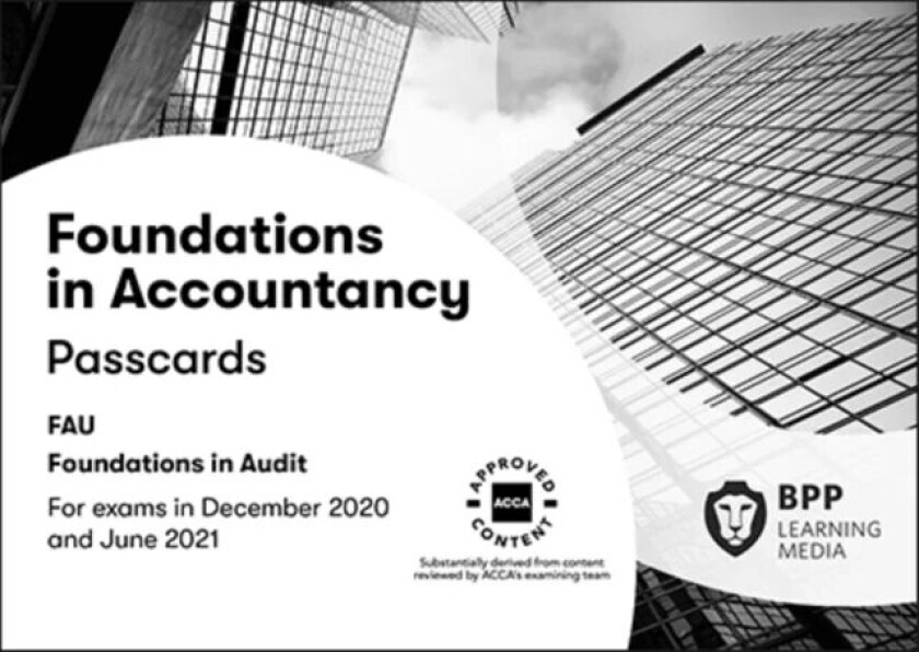 FIA Foundations in Audit (International) FAU INT av BPP Learning Media