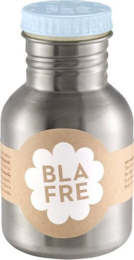 Stålflaske Himmelblå 300ml