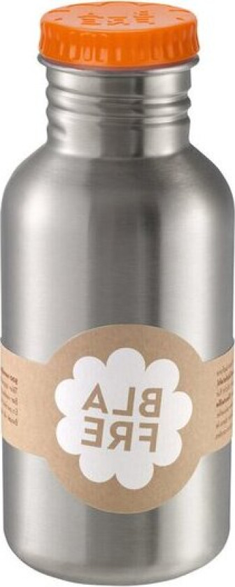 Stålflaske Oransje 500ml