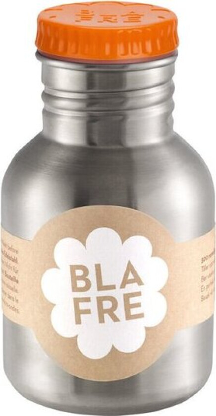 Stålflaske Oransje 300ml