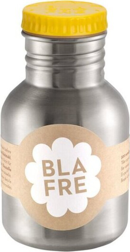 Stålflaske Gul 300ml