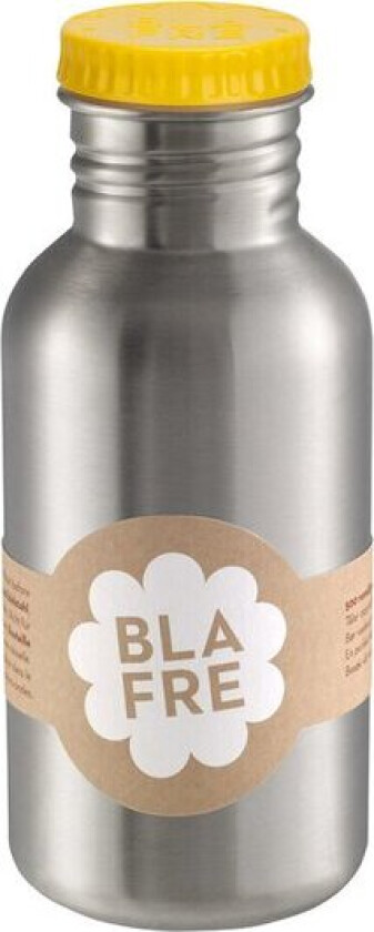 Stålflaske 500 ml gul