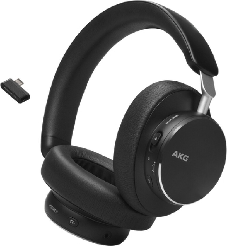 Akg N9 Hybrid Støyreduserende Hodetelefoner, Svarte