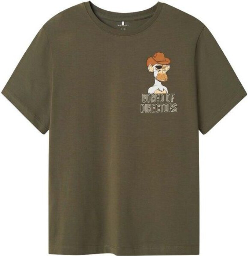 Name It Nkmdyn t-skjorte til barn, Dusty Olive