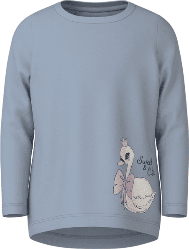 Name It Nmfvix genser til småbarn, Subdued Blue