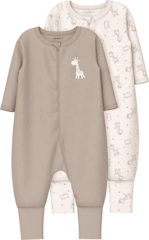 Name It Nbnnightsuit 2-pack pyjamas/heldress, Jet Stream