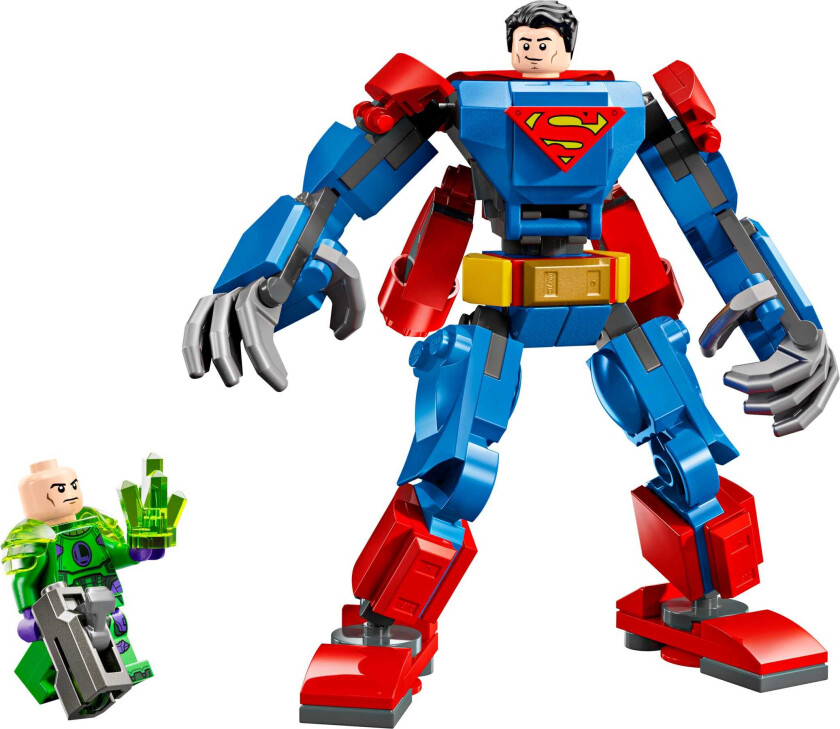Superman-robot mot Lex Luthor