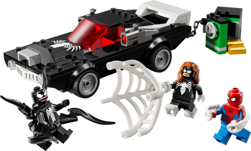 Super Heroes Spider-Man mot Venom med muskelbil 76309