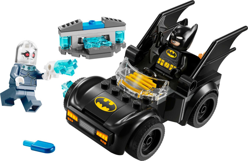 Batman med Batmobile mot Mr. Freeze