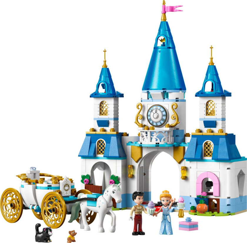 Disney Princess Askepotts slott og hestetrukne vogn 43275
