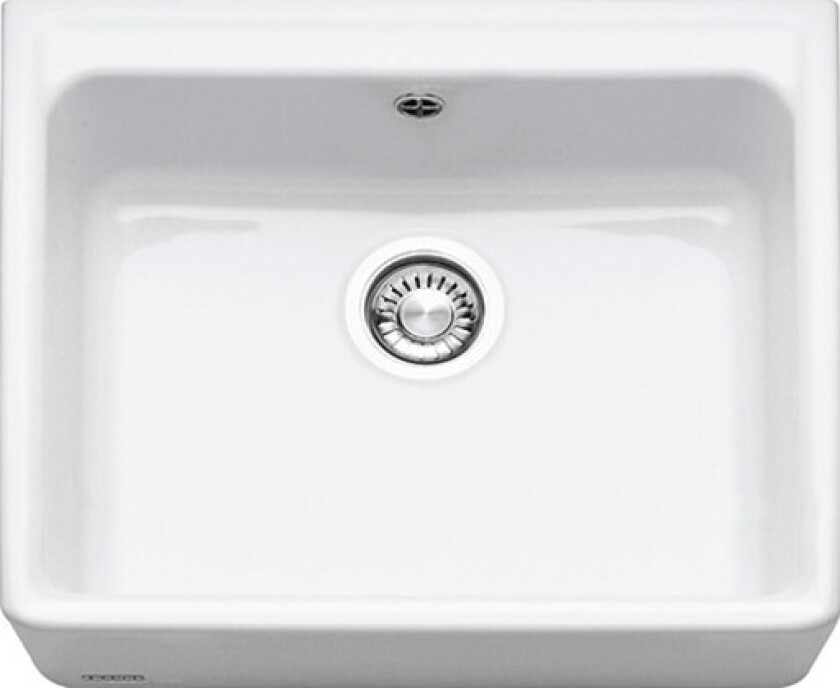 Belfast VBK 710 kjøkkenvask 60x50 cm, hvit