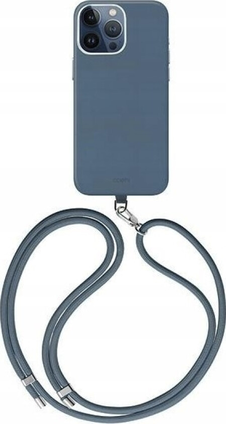 Coehl Muse Iphone 15 Pro Max 6.7" Magnetic Charging Case Blue/Sapphire Blue